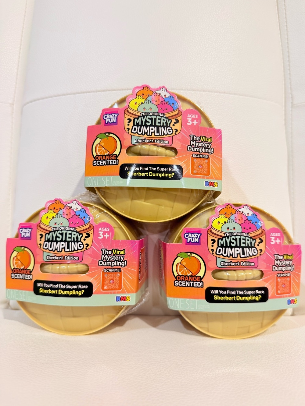RMS NEW Mystery Dumpling Sherbert Edition 3x